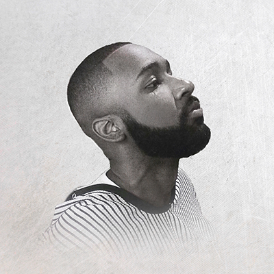 Bald Fade Haircut with Beard